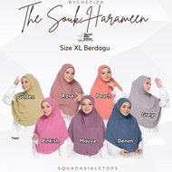 (XL/XXL) The Souk Harameen Tudung labuh Tudung Berdagu Tudung Sarung Labuh Tudung Solat