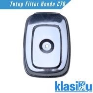 Honda C70 C50 Filter Cover Potty Wing Hole Cover C70 C50 C700 Supercub Stainless Steel