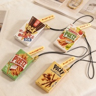 Japanese Lottery Lottery Box Lottery Tube Lottery Bucket Pocky Pocky Pendant PRETZ Keychain