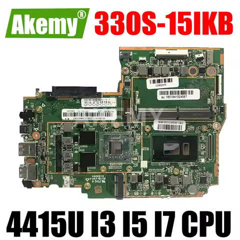 For LENOVO Ideapad Laptop Motherboard 330S-15IKB GPU or UMA With 4405/4415 I3/I5/I7 CPU 4G RAM 100% 