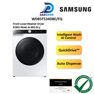 Samsung Washer Dryer 2 in 1 Washing Machine Front Load Combo Mesin Basuh 8.5KG Wash 6KG Dryer 洗衣机烘干机 WD85T534DBE/FQ