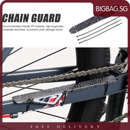 [bigbag.sg] Bicycle Chain Stay Guard MTB Road Bike Frame Protector Cover (Black)