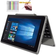 2023 11.6 INCH 4GB DDR+32G ROM 2IN1 PC Windows 10 Tablet with Keyboard KU Dual Camera Quad Core 1366 x 768 IPS WiFi PC with Keyboard / 2in1 PC