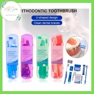 ORTHO KIT Orthodontic Kit Ortho Braces Brush Package/