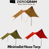 🇰🇷韓國 ZEROGRAM Minimalist Hexa Tarp 輕量  ZEROGRAM天幕