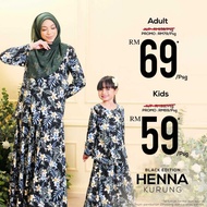 [READY STOCK] SABELLA Baju Kurung Henna Kids 🌹Baju Kurung Kids Murah Baju Kurung Moden