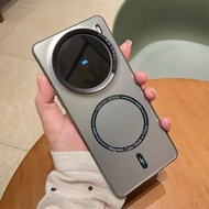 For Vivo X300 Pro Case Vivo X300 Mobile Phone Case Matte Acrylic Magnetic Charger Protection Lens