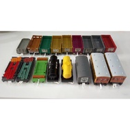 Thomas and Friends USED Tomy Trucks Flatbed Tank and Coaches