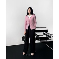 [PRELOVED] ECINOS HANNI KNITTED CARDIGAN - PINK
