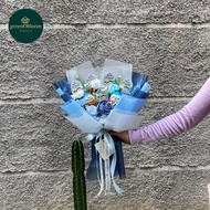 Kinder Creamy and 2 Kinder Joy Chocolate Bouquet