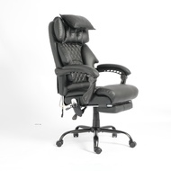 Computer Chair Black Chair Executive Swivel Chair Ergonomic Chair Office Chair Heated Leather Massag