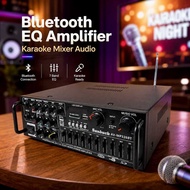 Sunbuck Bluetooth EQ Amplifier Karaoke Mixer Audio FM - AV-MP326BT