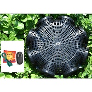 Thai Black Cage with 8 Doors to Trap Eels, Shrimps, Fish - ABS Plastic Imported from Thailand - 8-He
