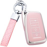 Key Fob Cover with Keychain for Lexus ES300h ES350 GS350 GS450H GS-F GS300t