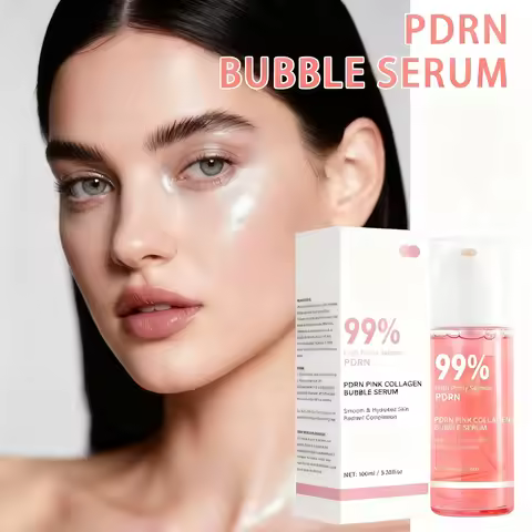 Collagen Bubble Serum, Sodium DNA, Squalane, Retinol, Niacinamide Face Serum Moisturizing And Hydrat