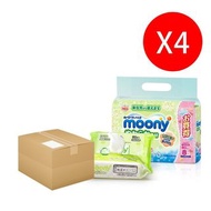 Moony 嬰兒濕紙巾(原箱) 80’s x 8 x 4