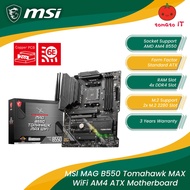 MSI MAG B550 Tomahawk MAX WIFI DDR4 AM4 AMD ATX Motherboard