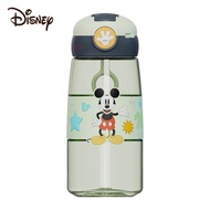 Disney 650ml Student Water Bottle Tritan Children's Straw Cup Portable Plastic Water Cup
