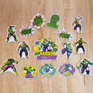 Hulk Cake Topper 1 set