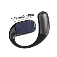 Wireless Earbuds with Earhooks Noise Cancelling Headset Double-Fold Case Waterproof Workout Earbuds 