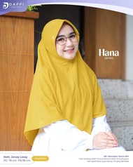 HANA Jumbo Syari Daffi Hijab Terbaru Jilbab Instan