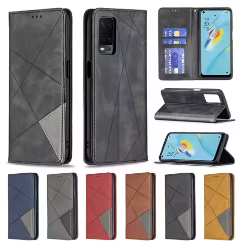 A54s Case For OPPO A54s Cover Case Magnet Flip Leather Coque For OPPO A54 5G A 54 4G OPPOA54 S Walle
