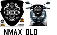 STICKER VISOR NMAX LAMA / DECAL VISOR NMAX OLD STIKER VARIASI