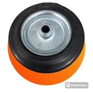 8 inch rubber wheels only 8" trolley wheels only 8" rubber wheels only