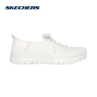 Skechers Women Slip-ins Active Graceful First Blush Shoes - 100736-OFWT Air-Cooled Memory Foam SAVE