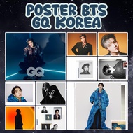 [Free Choose] BTS GQ KOREA MAGAZINE 2022 A5 A6 Photocard Poster PC Kpop (Part D)