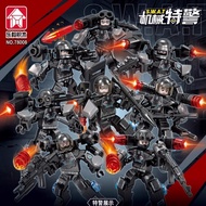 Lego China LEYI 78008 Military Uniform SWAT