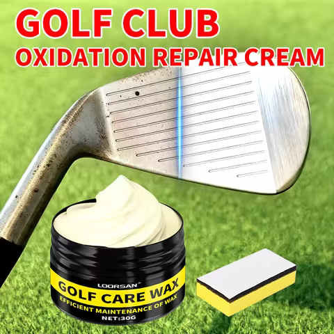 30G Golf Club Care Wax Polishing Paste For Irons Drivers Putters Rust Oxidation Remover Restorer Cle