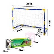Portable Football Net Soccer Equipment Perfect Jaring Bola Sepak Kanak Kanak Tiang Gol Kanak Kanak