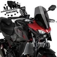 Fits For Kawasaki new Z500 Z 500 z500 2024 2025 Motorcycle Windshield Windscreen Aluminum Kit Deflec