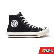 Sapty Robust Hi Top Canvas Black Sneakers For Men and Women Casual Shoes Casual Shoes Casual Shoes c