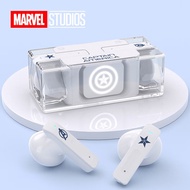 Marvel MV03 TWS Bluetooth 5.3 หูฟังเบสแน่นๆ เกมหูฟังบลูทูธ เพลงโหมดคู่ หูฟังไร้สาย Waterproof หูฟังอินเอียร์ตัดเสียงรบกวน