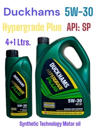 น้ำมันเครื่องเบนซินกึ่งสังเคราะห์Duckhams HyperGrade Plus 5W-30 API: SP Synthetic Technology ขนาดบรร