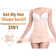 Postpartum Abdomen Slimming Belt 3 in 1 (Bengkung Moden Bersalin)