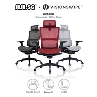 (JIJI.SG x VISIONSWIPE™) Gemini Office Chair - Home Office Chair
