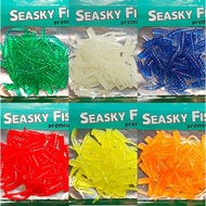 50pcs SOFTLURE AJING 4.5cm GLOW PLUS JIGHEAD 2.5gr - UL FISHING BAIT - SOFTLURE BAIT