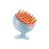 全城熱賣 - H69 日式頭皮按摩洗頭刷 洗頭按摩刷 按摩梳 清洁頭皮止痒抓頭器 硅胶软頭洗頭梳 頭皮按摩刷 洗頭刷 洗頭按摩梳 日式洗頭神器(藍色）