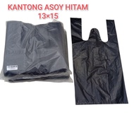 Black Asoy Bag KH 13inch X 15inch 500Gram Bag/pack Plastic Bag
