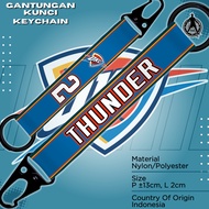 GANTUNGAN Motorcycle Keychain, THUNDER biru Car KeychainKeychain | Basketball | NBA NBA | Sports