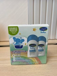 Cetaphil舒特膚嬰兒潔膚及洗髮露 50 ml & 嬰兒潤膚霜 50ml