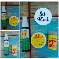 PS Herbs F7 SET 40ML Ubat kurap/sporo viral PS herbs natural remedies