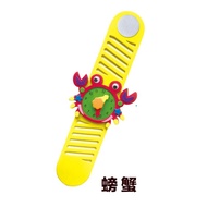 Children's Kindergarten Handmade DIY Simulation Watch Wearing Cute Cartoon Puzzle Gift/Handmade Watc