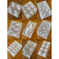 Cute Konnyaku CNY Mooncake Jelly Pudding Chocolate Plastic Cartoon Koi Gold Fish Mould Acuan Agar Mo
