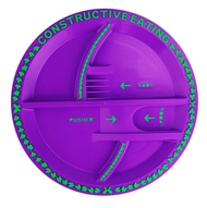 เซ็ตจานช้อนสำหรับเด็ก-Garden Fairy แบรนด์ constructive eating จากสหรัฐอเมริกา