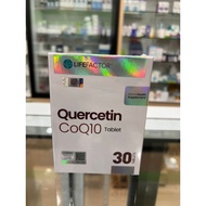 Life Factor Quercetin CoQ10 Tablet 30 tabs | Heart  | Energy Booster | Immune Support | Anti Aging |
