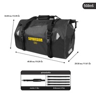 รถจักรยานยนต์ 20/50/70/80/100L ที่นั่งด้านหลังกระเป๋าสําหรับจักรยานกระเป๋าเดินทางว่ายน้ํา พายเรือคาย